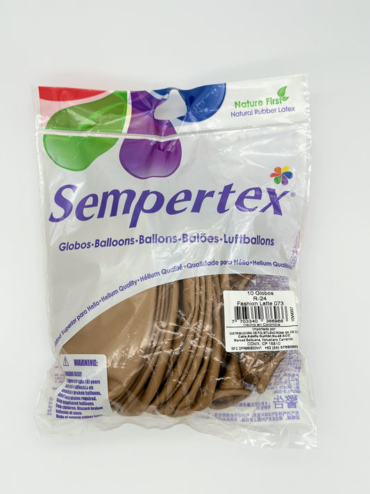 Fashion Latte 24" (Bolsa 10pzs) Sempertex