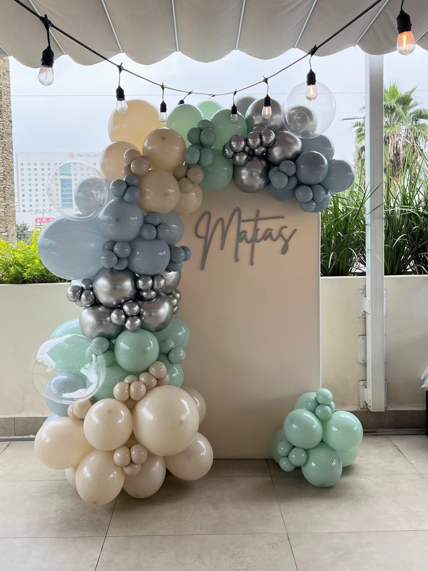 Mampara Baby Nombre Personalizado