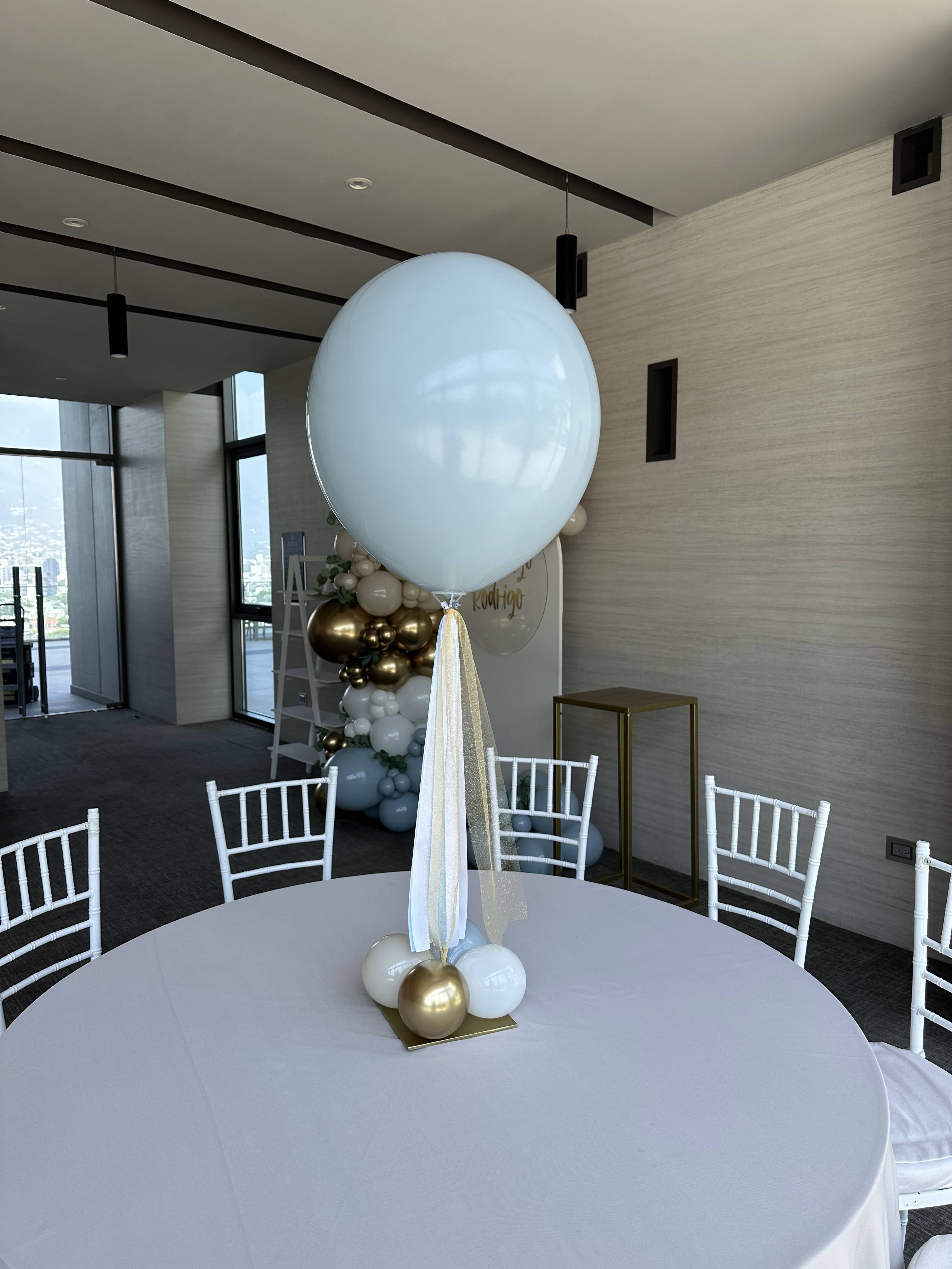 Centro de Mesa Globo Latex Jumbo – Balun Globos y Eventos