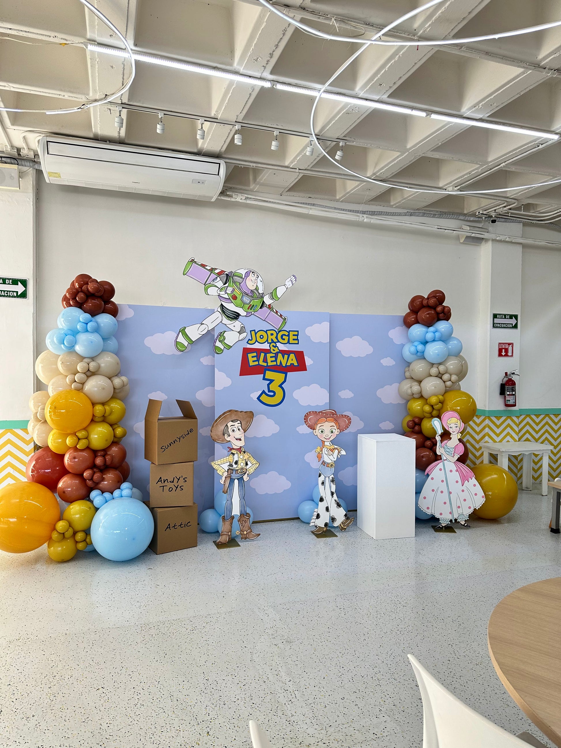 Balloon Decoracion Tematica Buzz Lightyear Party Fiesta Tematica