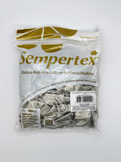 Silk Perla Crema 12" (Bolsa 50pzs) Sempertex