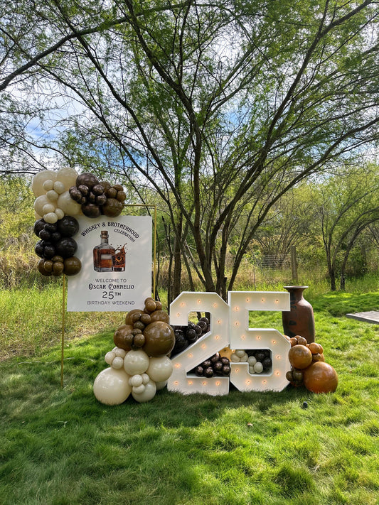 Cuadro Bienvenida Cumpleaños