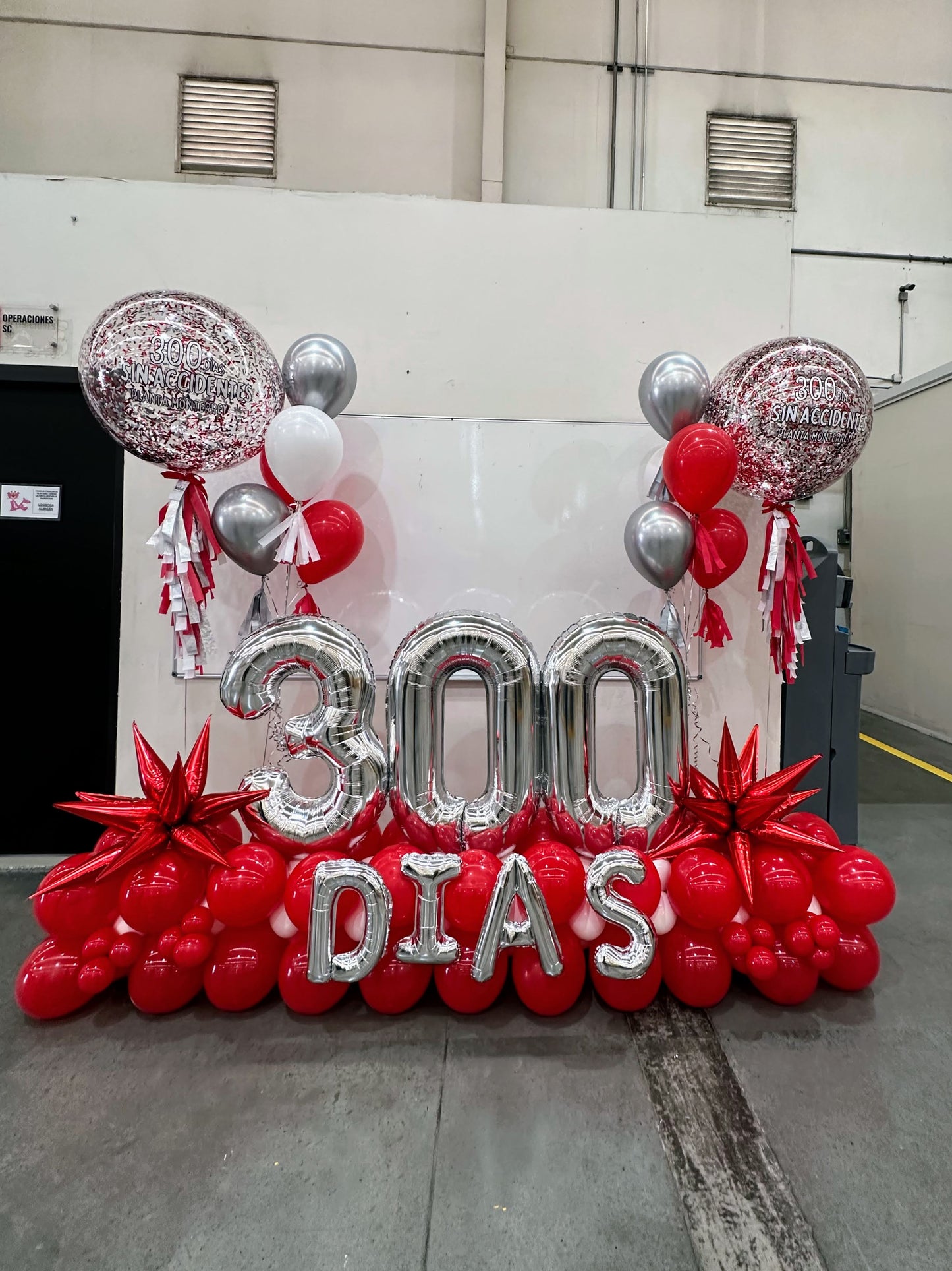 Guirnalda Globos con Números + Globos Helio