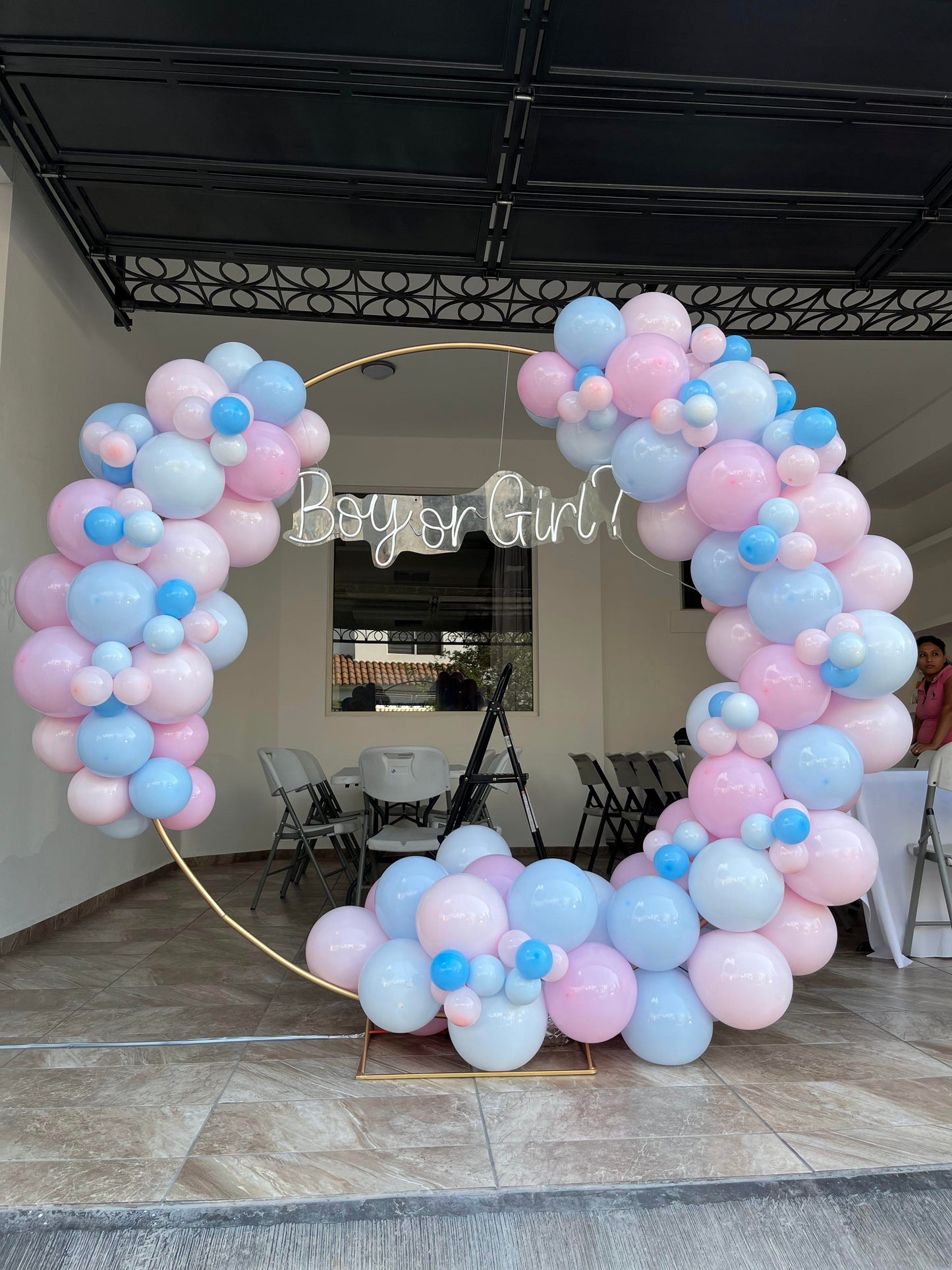 Aro Sencillo Gender Reveal