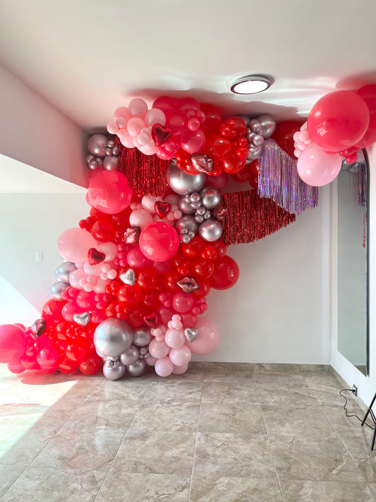 Pared de Globos San Valentin