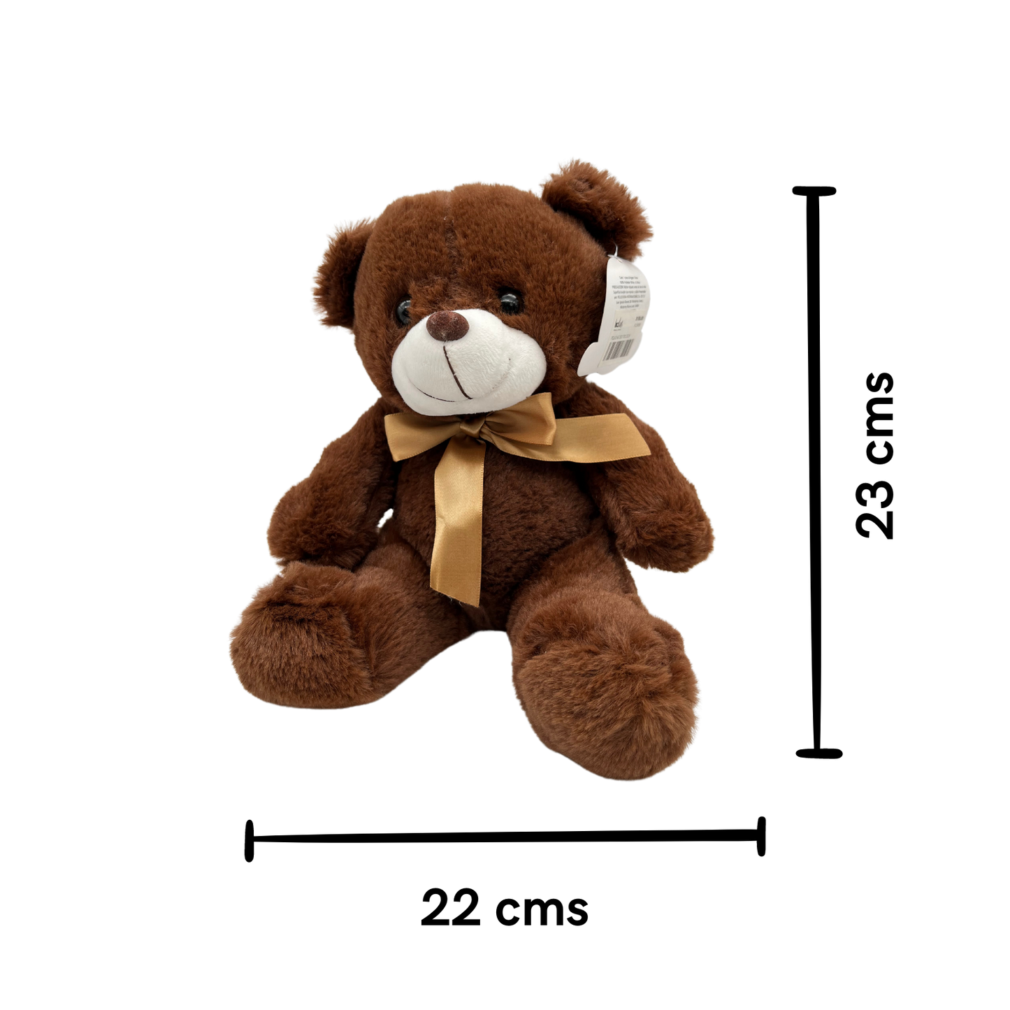 Peluche Oso Teo Café Oscuro