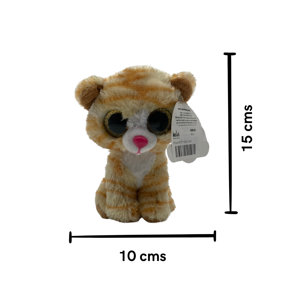 Peluche Titi Tigre 15cm