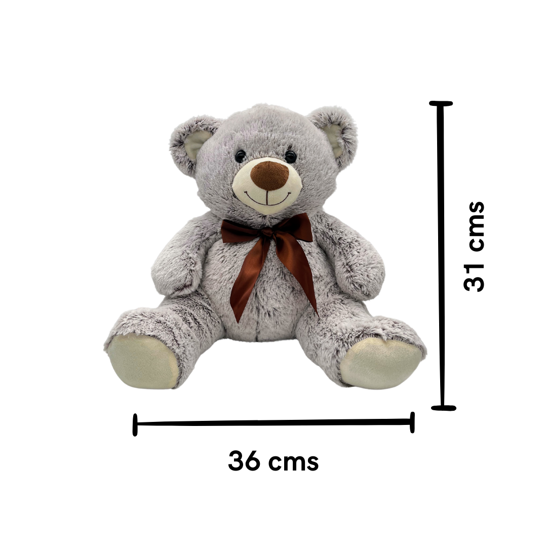 Peluche Oso Grande Gris