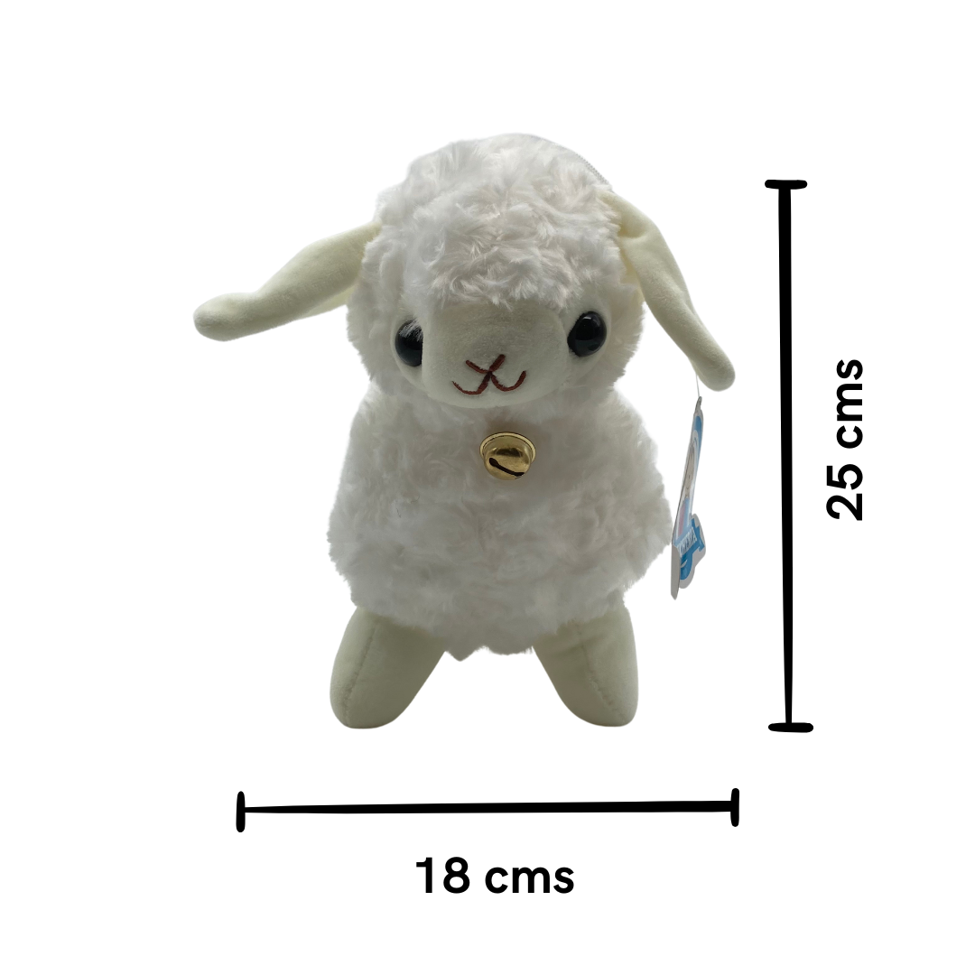 Peluche Borrego Kawaii Blanco