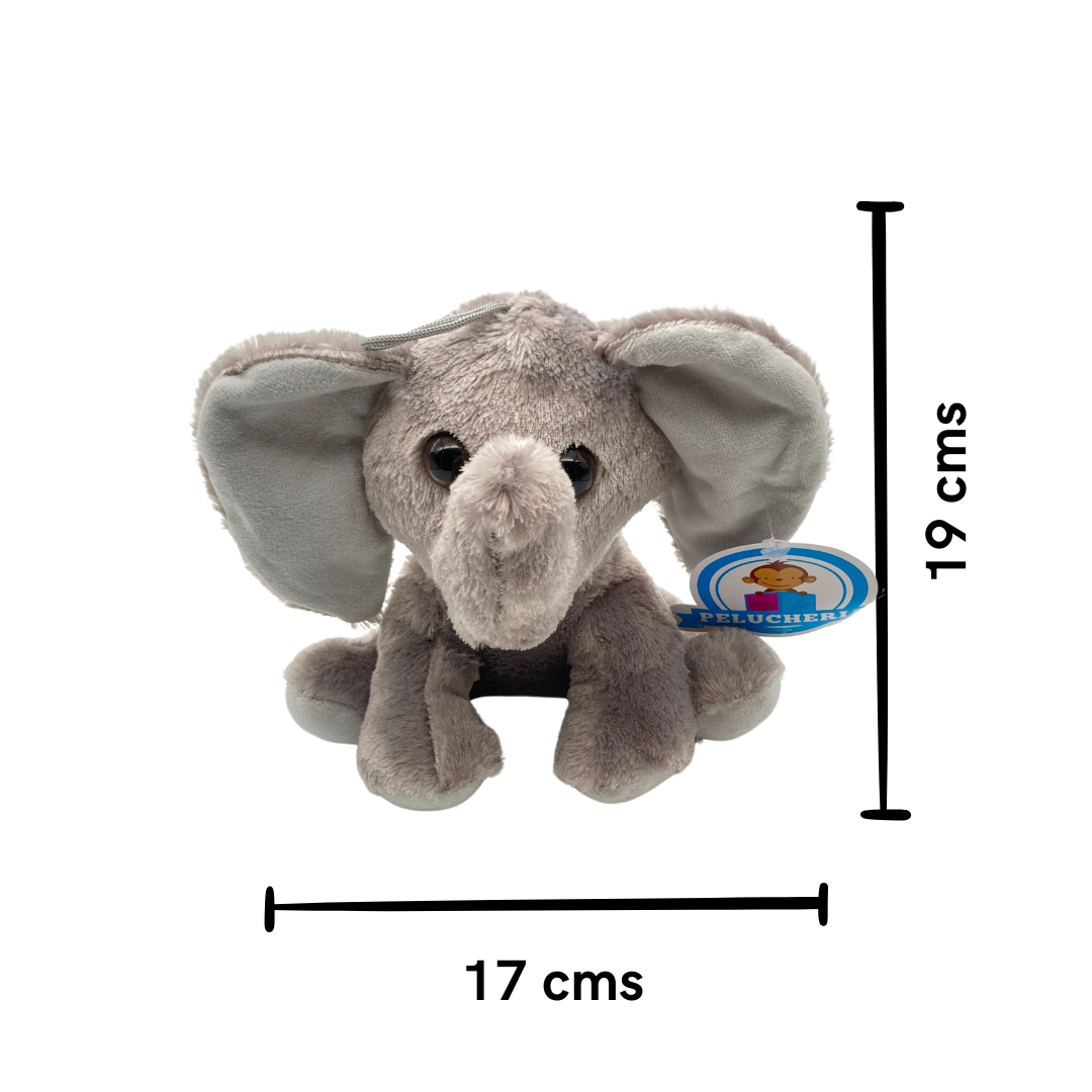 Peluche Elefante Topic Gris
