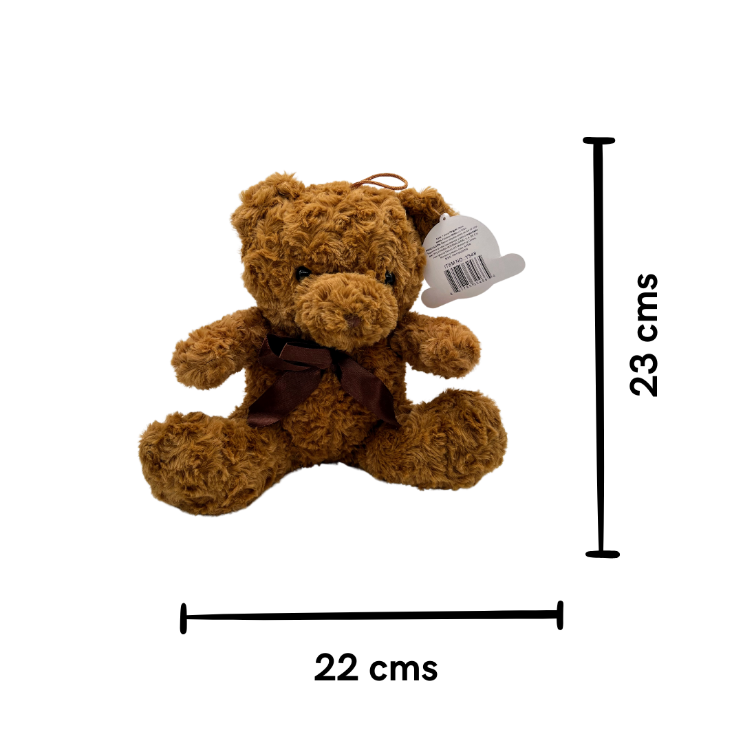 Peluche Oso Floral Chocolate