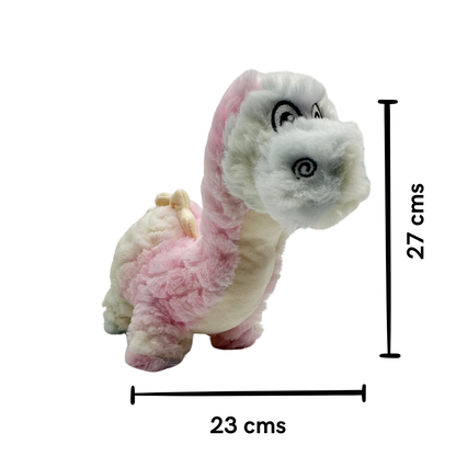 Peluche Dino Bronto Rosa