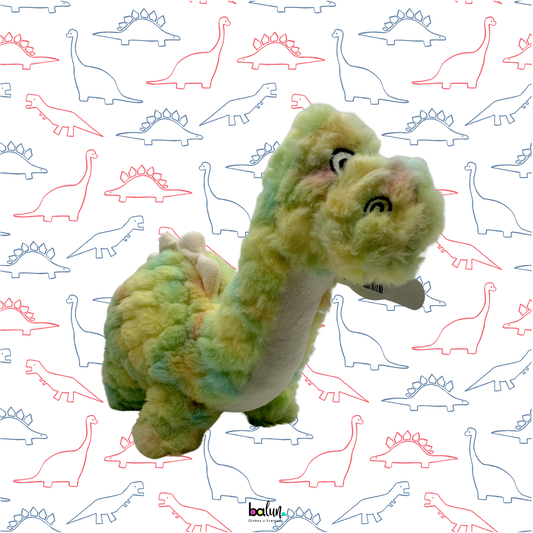 Peluche Dino Bronto Verde