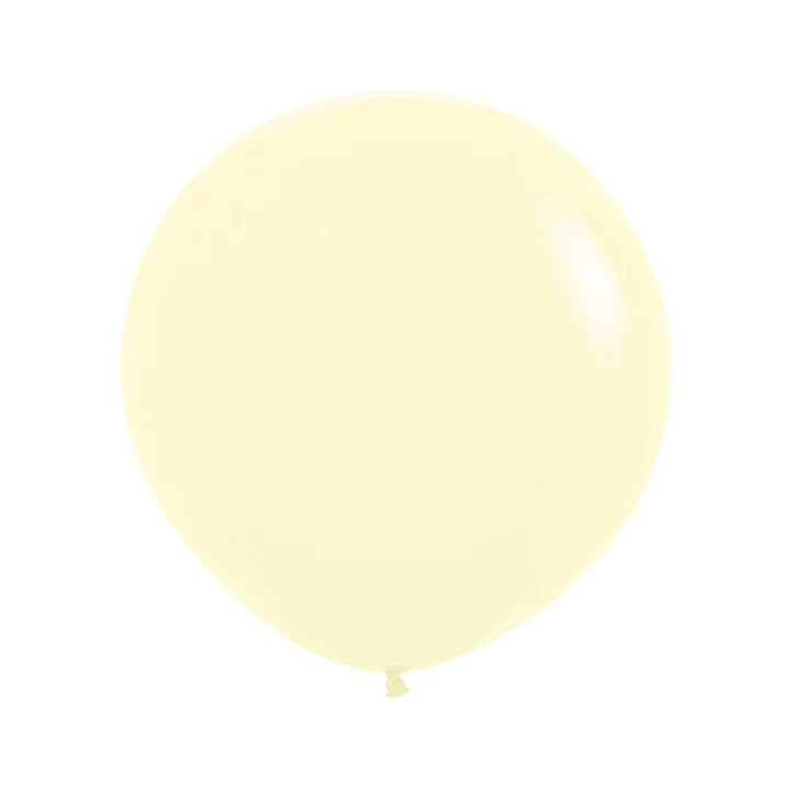 Pastel Mate Amarillo 36" (Bolsa 10pzs) Sempertex