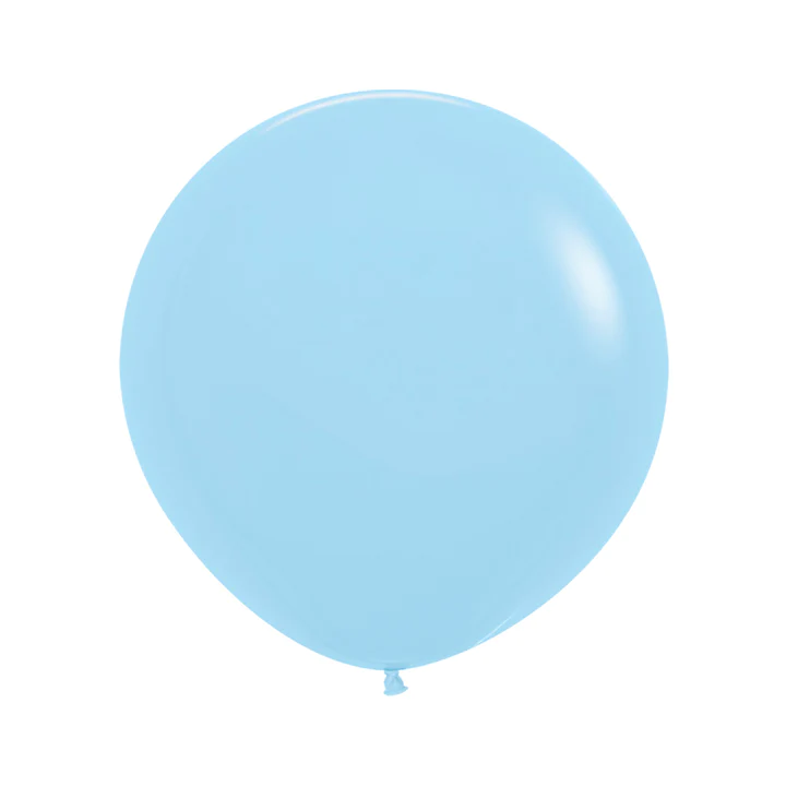 Pastel Mate Azul 18" (Bolsa 25pzs) Sempertex