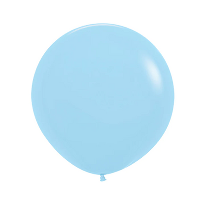 Pastel Mate Azul 18" (Bolsa 25pzs) Sempertex