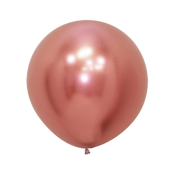 Reflex Dorado Rosa 24" (Bolsa 3pzs) Sempertex