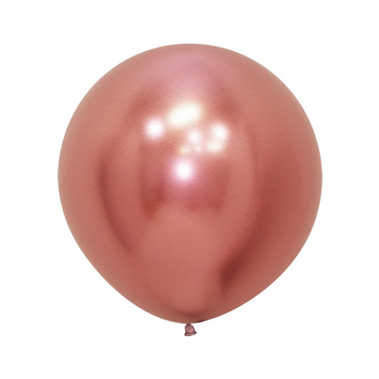 Reflex Dorado Rosa 24" (Bolsa 3pzs) Sempertex
