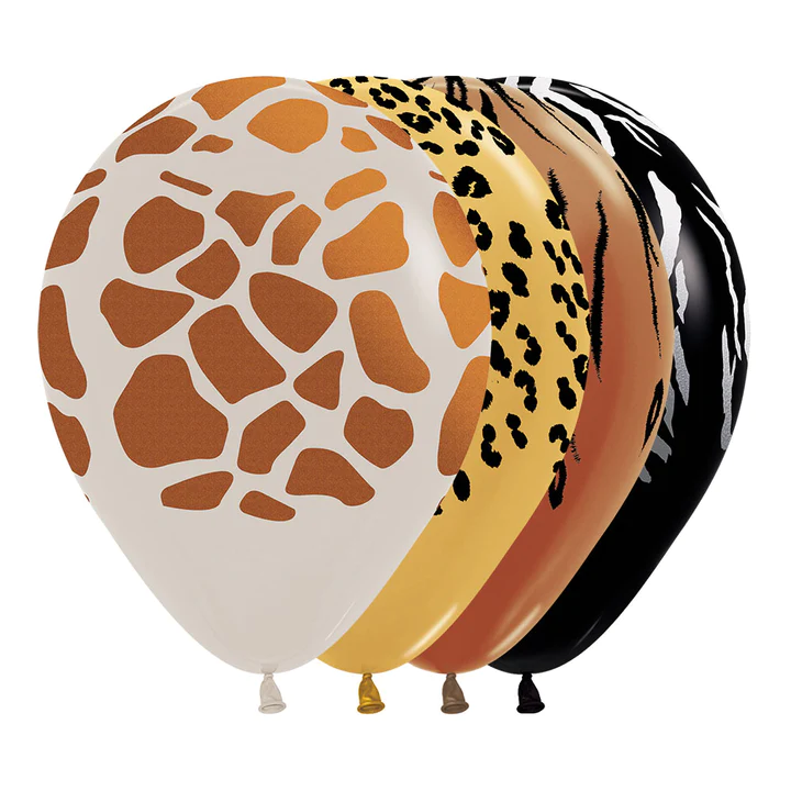 Infinity Animal Print Fashion Surtido 12" (Bolsa 50pzs) Sempertex